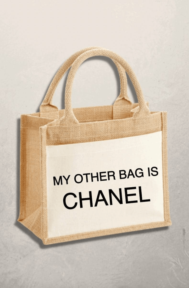 Jutetasche My other bag is Chanel in Hessen - Bad Soden am Taunus